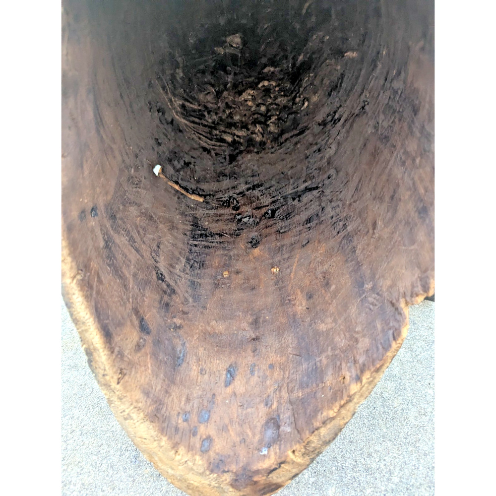 African Tribal Helmet Mask Makonde ? Carved Lightweight Wood As Is - Picture 7 of 16